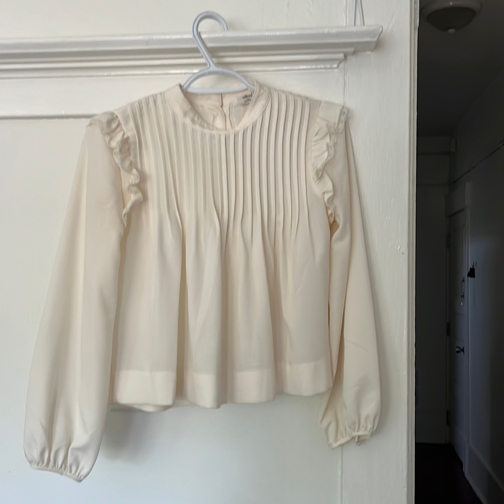 Wilfred white / cream blouse